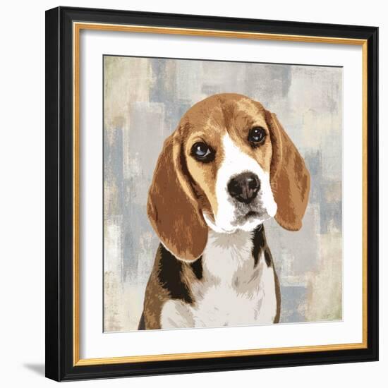 Beagle-Keri Rodgers-Framed Art Print