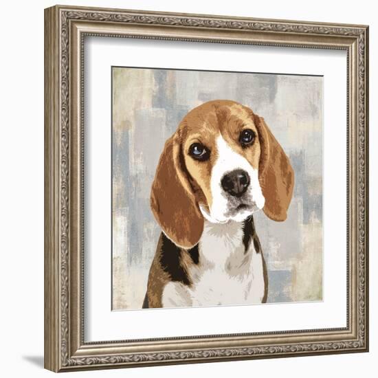 Beagle-Keri Rodgers-Framed Art Print