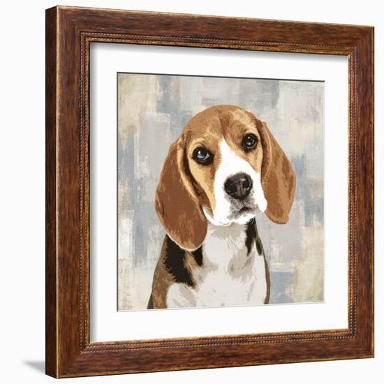 Beagle-Keri Rodgers-Framed Art Print