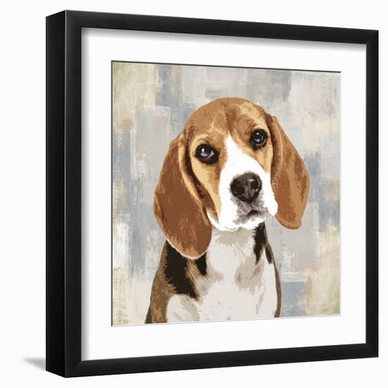 Beagle-Keri Rodgers-Framed Art Print