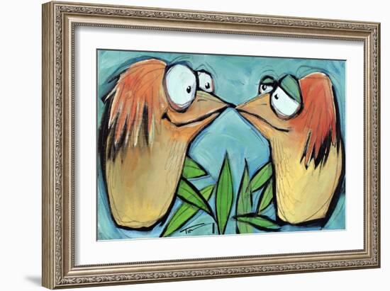 Beak to Beak 2-Tim Nyberg-Framed Giclee Print