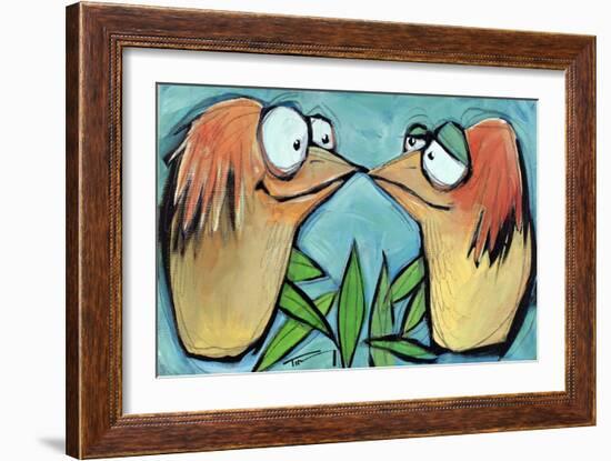 Beak to Beak 2-Tim Nyberg-Framed Giclee Print