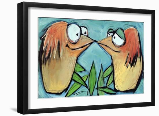 Beak to Beak 2-Tim Nyberg-Framed Giclee Print