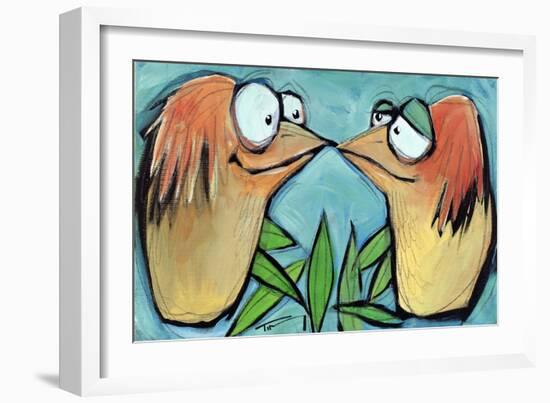 Beak to Beak 2-Tim Nyberg-Framed Giclee Print