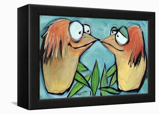 Beak to Beak 2-Tim Nyberg-Framed Premier Image Canvas