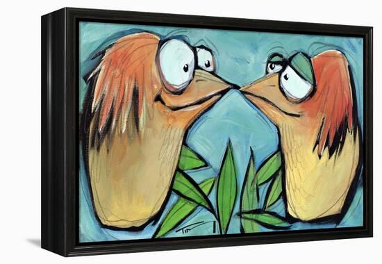 Beak to Beak 2-Tim Nyberg-Framed Premier Image Canvas