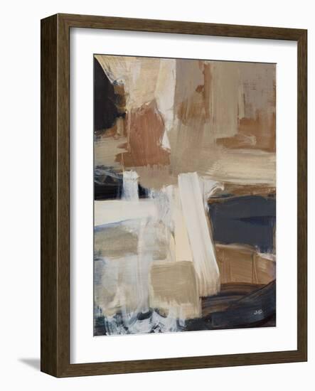 Beale Street Abstract I Brown-Julia Purinton-Framed Art Print