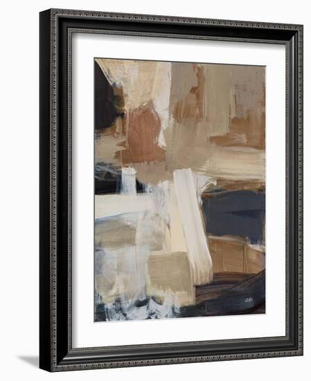 Beale Street Abstract I Brown-Julia Purinton-Framed Art Print