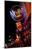 Beale Street at Night in Memphis Tennessee-null-Mounted Photographic Print