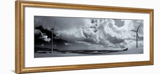 Beallough Windfarm, Above Portlaw, County Waterford, Ireland-null-Framed Photographic Print