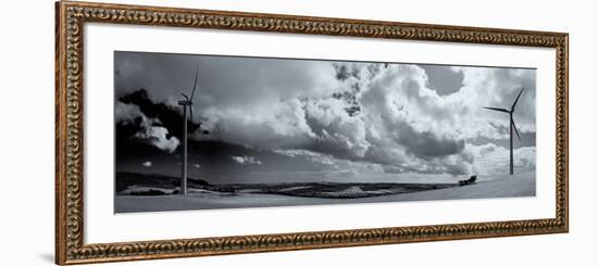 Beallough Windfarm, Above Portlaw, County Waterford, Ireland-null-Framed Photographic Print