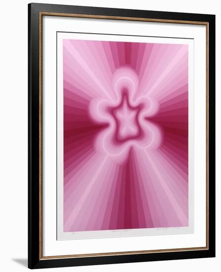 Beaming Down-Roy Ahlgren-Framed Serigraph