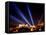 Beams of Light Illminate the Ancient Acropolis-null-Framed Premier Image Canvas