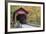 Bean Blossom Covered Bridge in Brown County, Indiana, USA-Chuck Haney-Framed Photographic Print