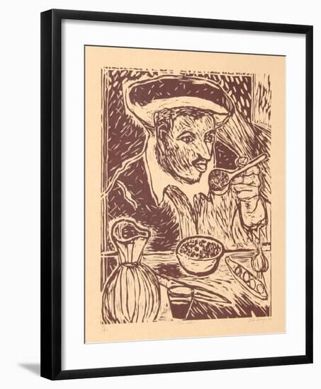 Bean Eater-Italo Scanga-Framed Limited Edition