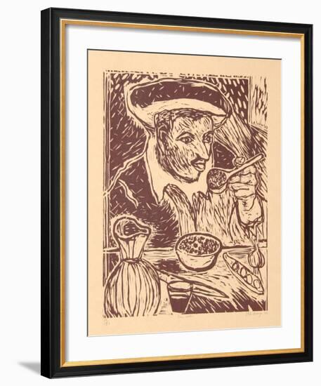 Bean Eater-Italo Scanga-Framed Limited Edition