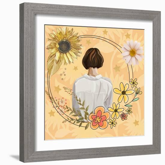 Beanie-The Font Diva-Framed Giclee Print