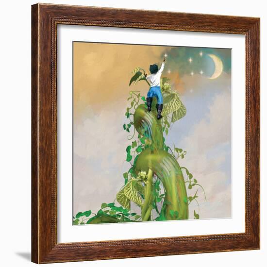 Beanstalk-Nancy Tillman-Framed Premium Giclee Print