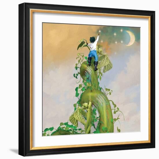 Beanstalk-Nancy Tillman-Framed Premium Giclee Print