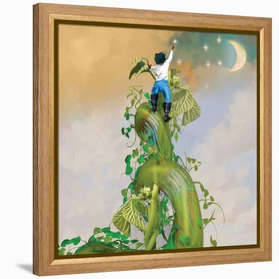 Beanstalk-Nancy Tillman-Framed Stretched Canvas