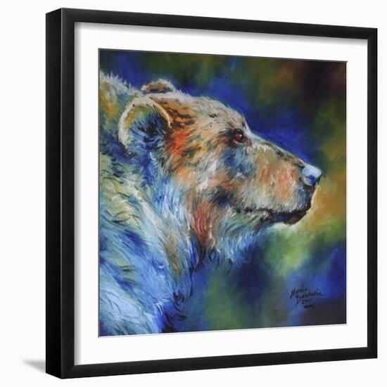 Bear Abstract-Marcia Baldwin-Framed Giclee Print