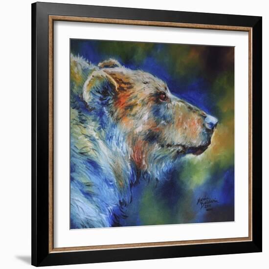 Bear Abstract-Marcia Baldwin-Framed Giclee Print