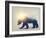 Bear and forest-Elena Schweitzer-Framed Art Print