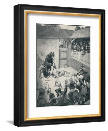 Bear-Baiting in a Stuart Bear Pit', c1934' Giclee Print - Unknown