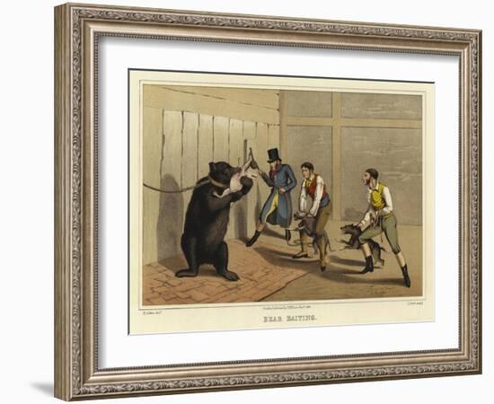 Bear Baiting-Henry Thomas Alken-Framed Giclee Print