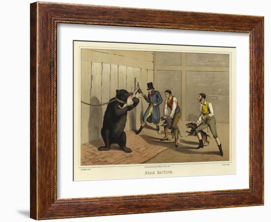 Bear Baiting-Henry Thomas Alken-Framed Giclee Print