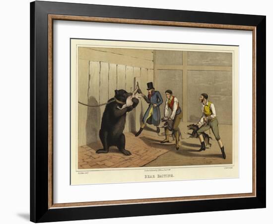 Bear Baiting-Henry Thomas Alken-Framed Giclee Print