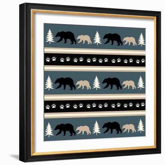 Bear BB-Erin Clark-Framed Giclee Print