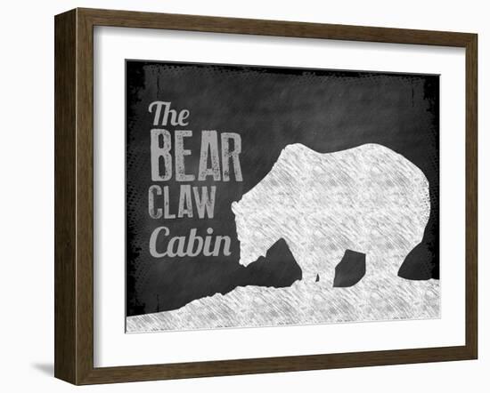 Bear Claw Cabin-null-Framed Giclee Print