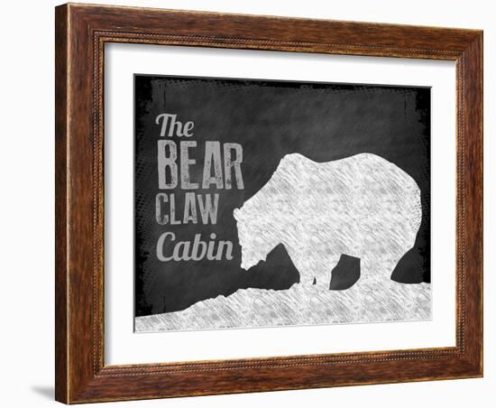 Bear Claw Cabin-null-Framed Giclee Print