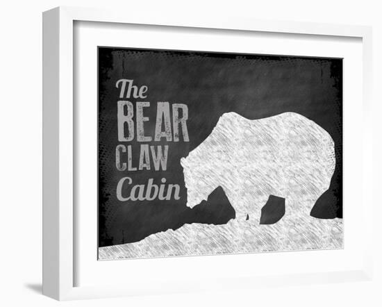 Bear Claw Cabin-null-Framed Giclee Print