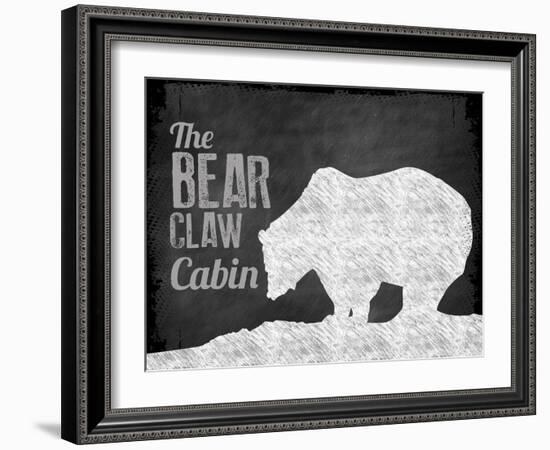 Bear Claw Cabin-null-Framed Giclee Print