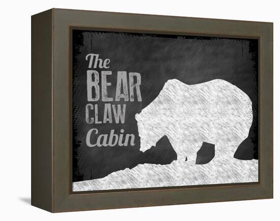 Bear Claw Cabin-The Saturday Evening Post-Framed Premier Image Canvas