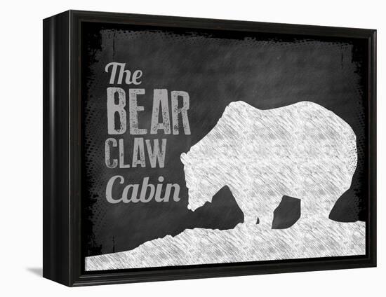 Bear Claw Cabin-The Saturday Evening Post-Framed Premier Image Canvas