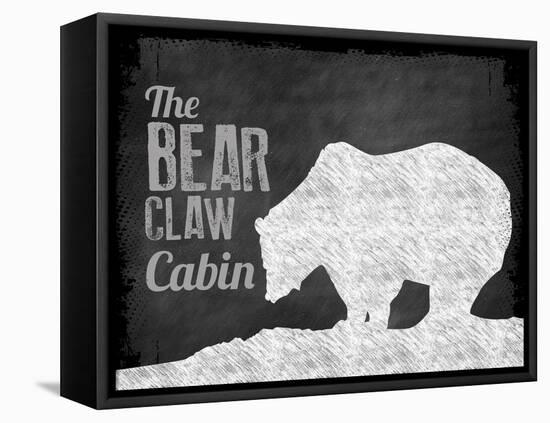 Bear Claw Cabin-The Saturday Evening Post-Framed Premier Image Canvas