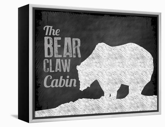 Bear Claw Cabin-The Saturday Evening Post-Framed Premier Image Canvas