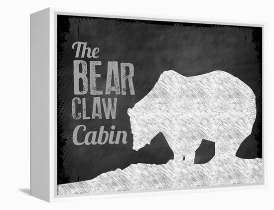 Bear Claw Cabin-The Saturday Evening Post-Framed Premier Image Canvas