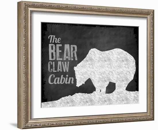 Bear Claw Cabin-The Saturday Evening Post-Framed Giclee Print