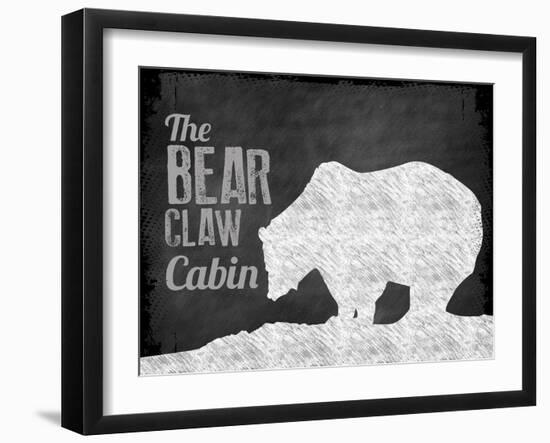 Bear Claw Cabin-The Saturday Evening Post-Framed Giclee Print