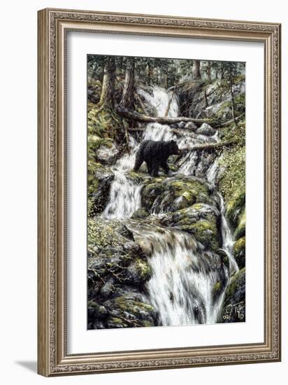 Bear Creek Crossing-Jeff Tift-Framed Giclee Print