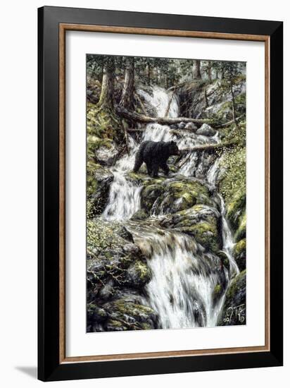 Bear Creek Crossing-Jeff Tift-Framed Giclee Print