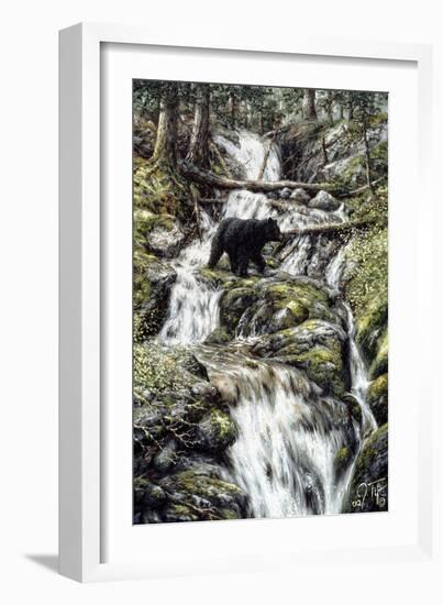 Bear Creek Crossing-Jeff Tift-Framed Giclee Print