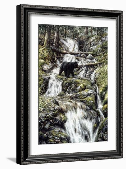 Bear Creek Crossing-Jeff Tift-Framed Giclee Print