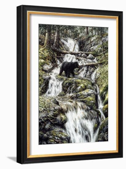 Bear Creek Crossing-Jeff Tift-Framed Giclee Print