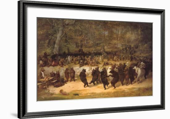 Bear Dance-William Holbrook Beard-Framed Art Print