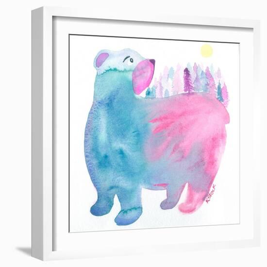 Bear Forest-Kerstin Stock-Framed Art Print